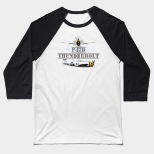 P47d Thunderbolt Baseball T-Shirt